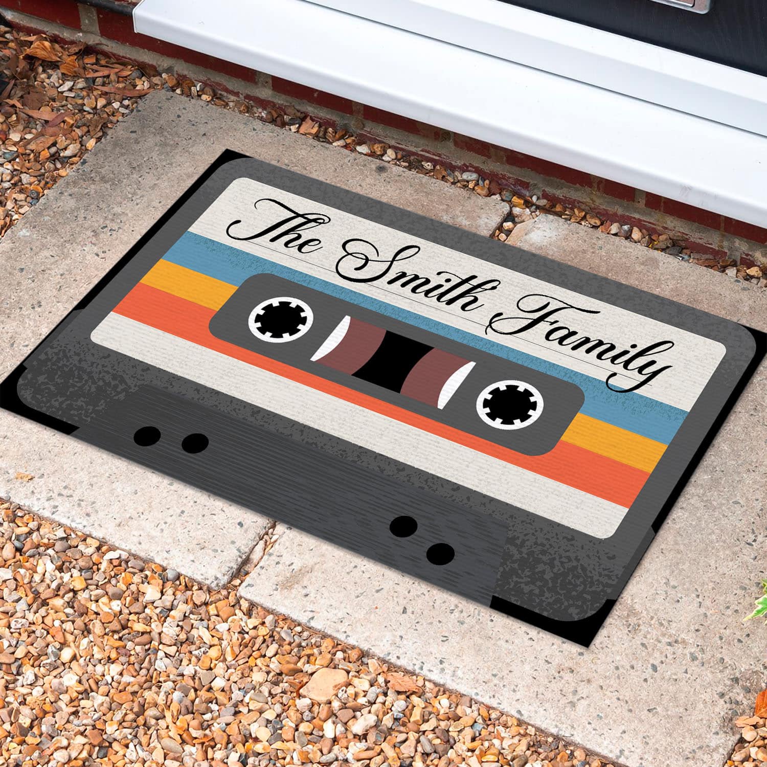 2NH. Mixtap (Sample Design) Doormat Mockup 10