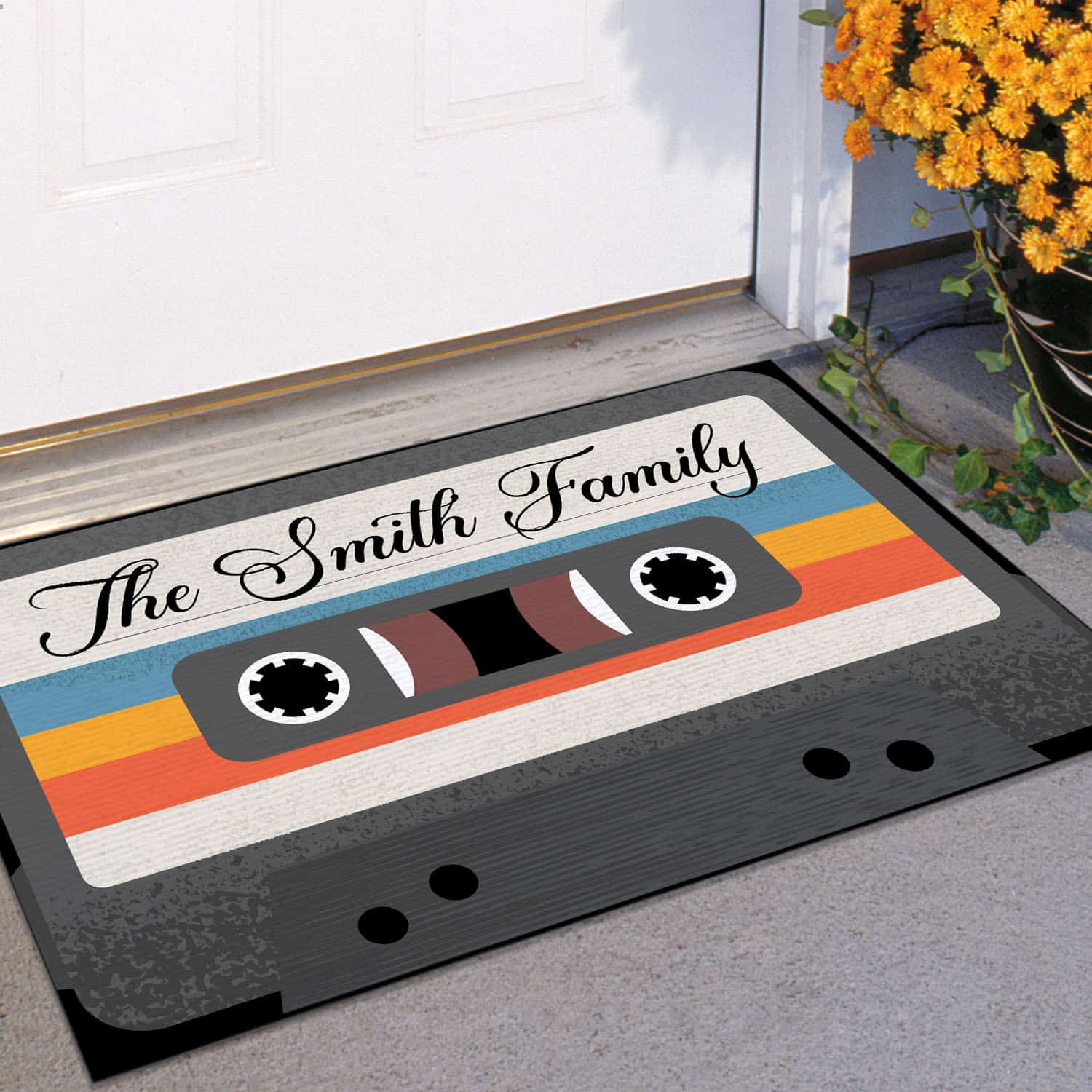 2NH. Mixtap (Sample Design) Doormat mockup 11