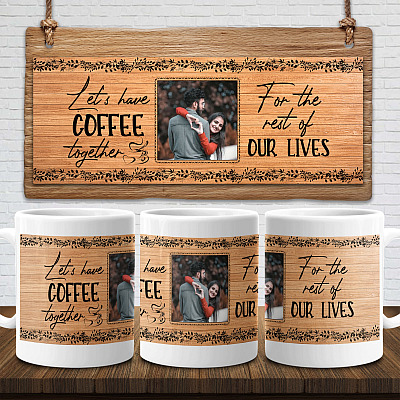 15 oz. White Mug