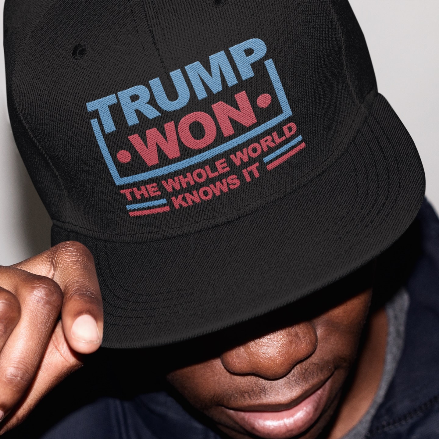 5 HG UU TIEN. Trump Won The Whole World_hat mk