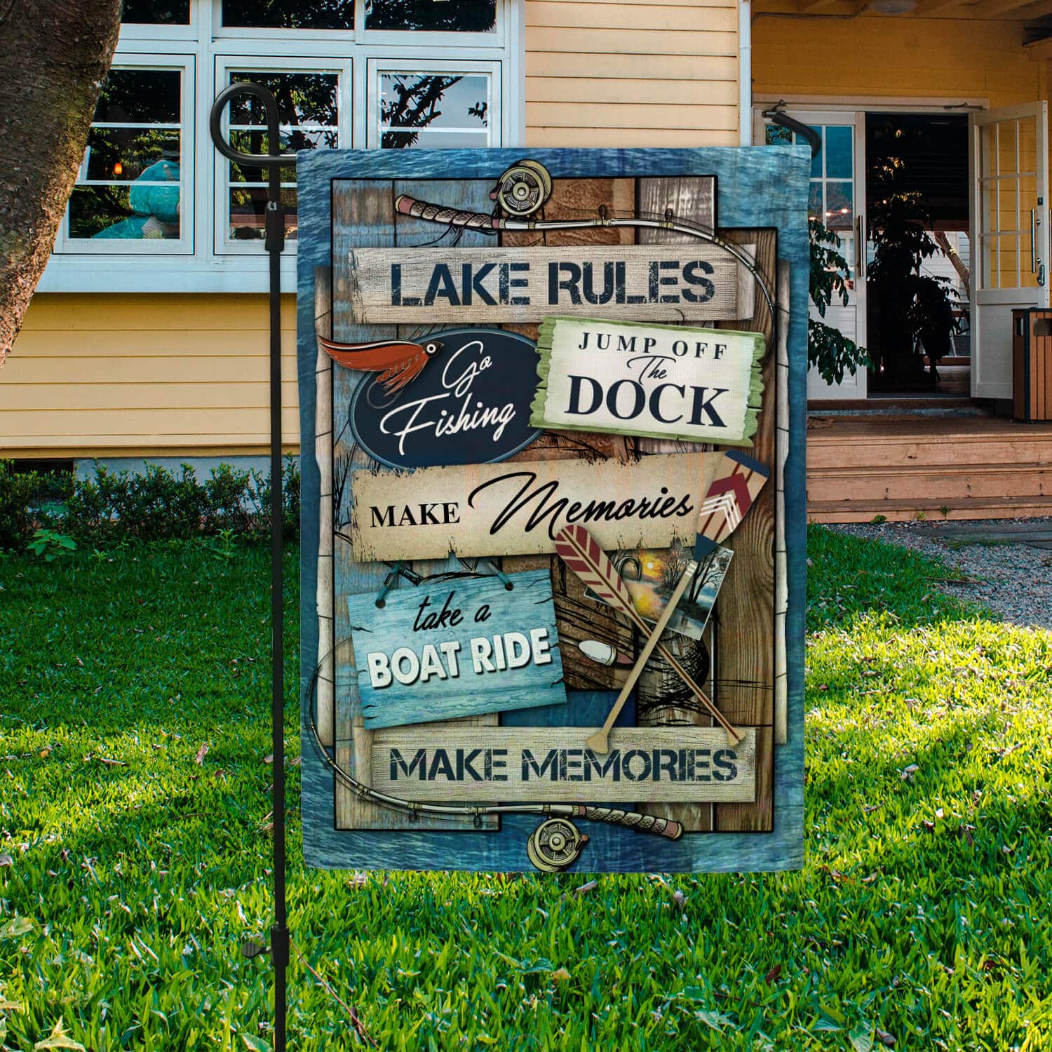 30x40 Garden Flag Mockup 3