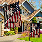 2O. Cross Behind-30x40 - s1 Garden & House Mockup 3