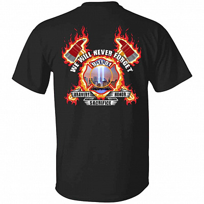 Firefighter Shirt, Black, Unisex T-Shirt