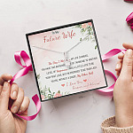 To My Future Wife The Day I Met You My Life Changed I Love You Forever And Always Alluring Beauty Necklace