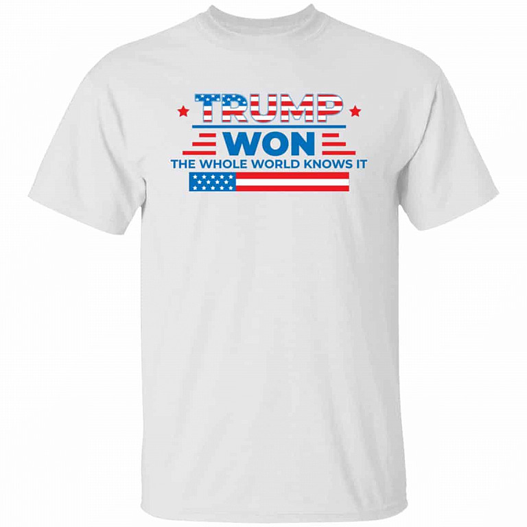 trump t, White, Unisex T-Shirt