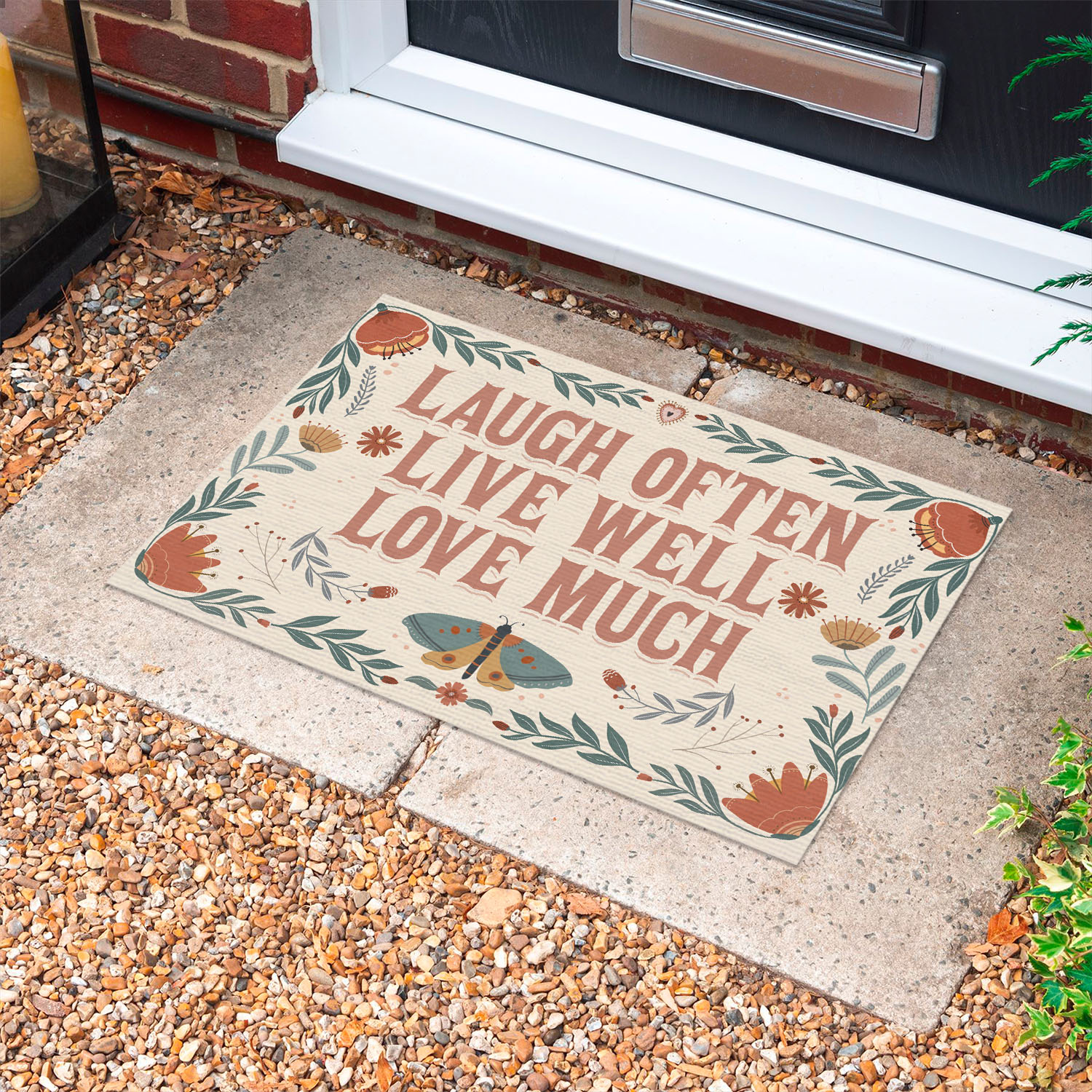 7NH. Laugh Live Love (5) Doormat mockup 10 (2)