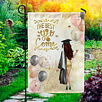 12KNG. Best Graduate.30x40 Garden Flag Mockup 1