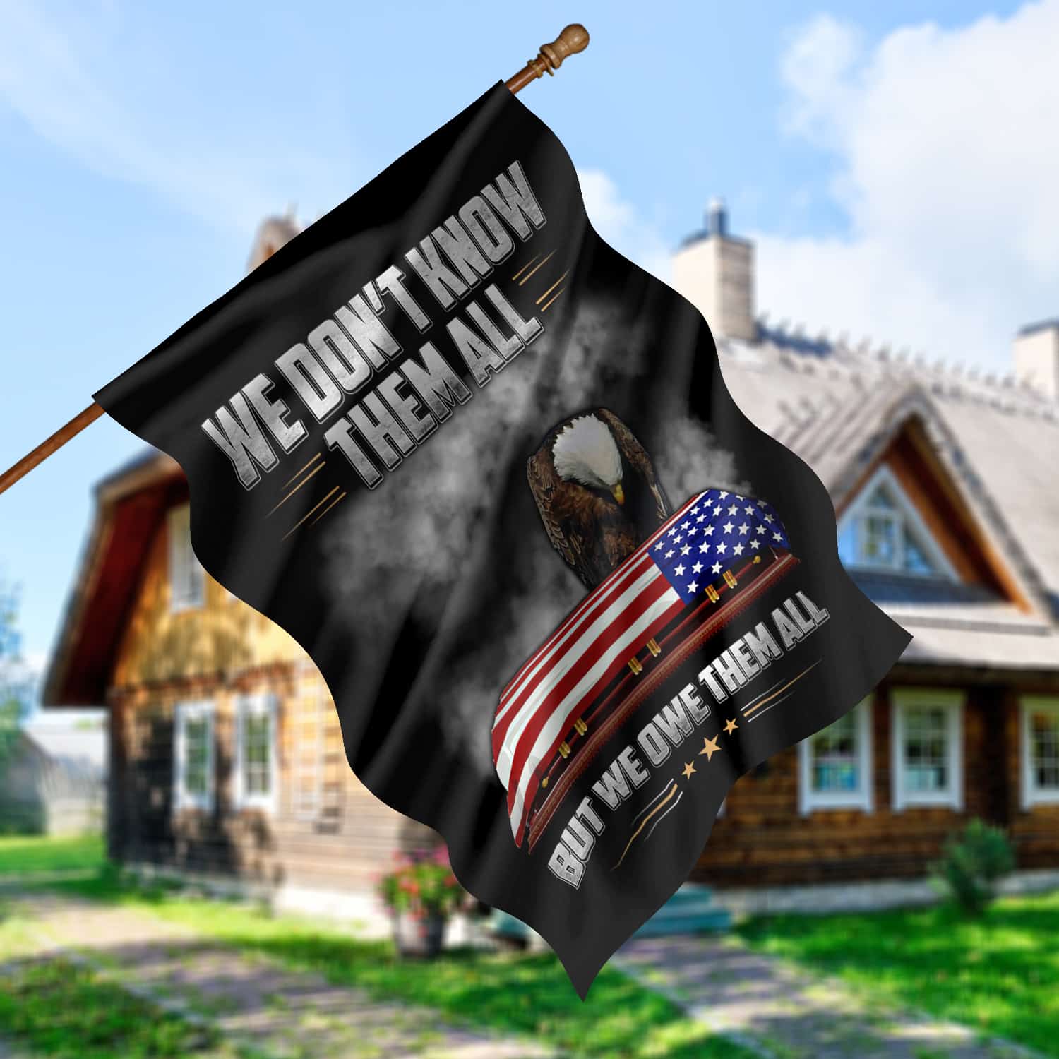 House Flag Mockup 5