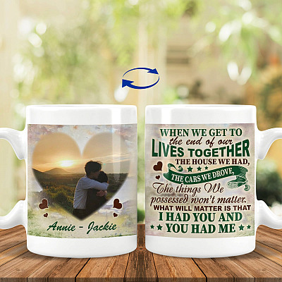 15 oz. White Mug