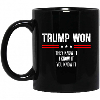 11 oz. Black Mug