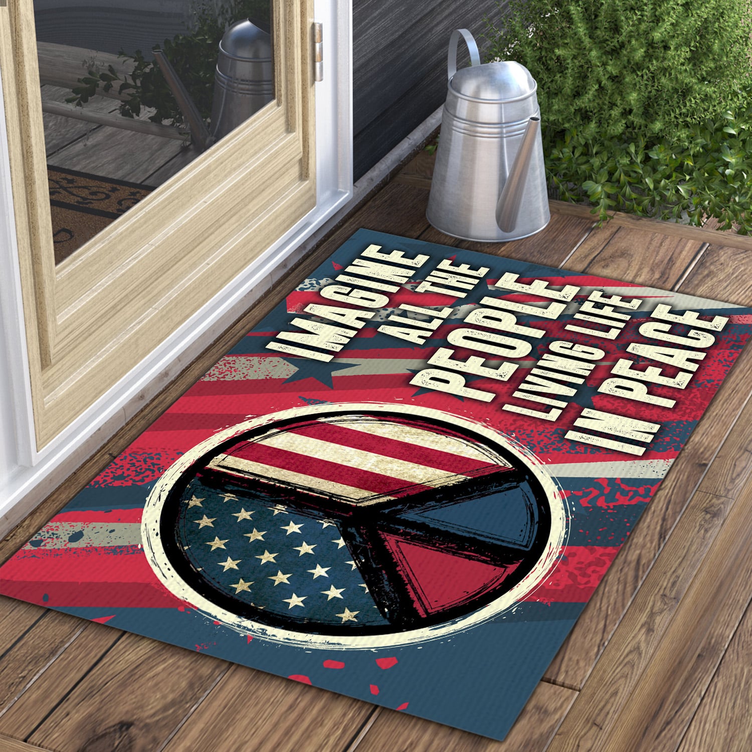 8NH. Imagine All Doormat (4) Doormat Mockup 3