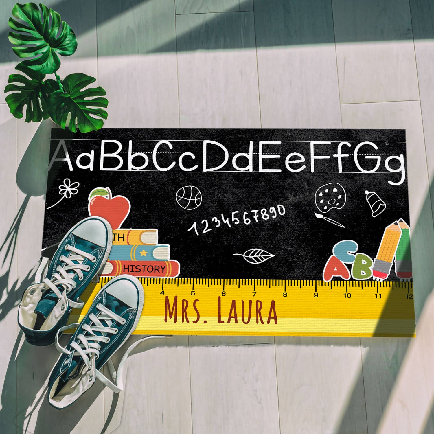 sample design Doormat mockup 5