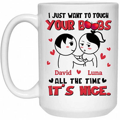 15 oz. White Mug