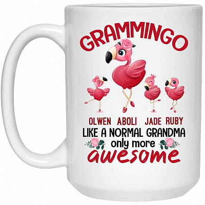 15 oz. White Mug