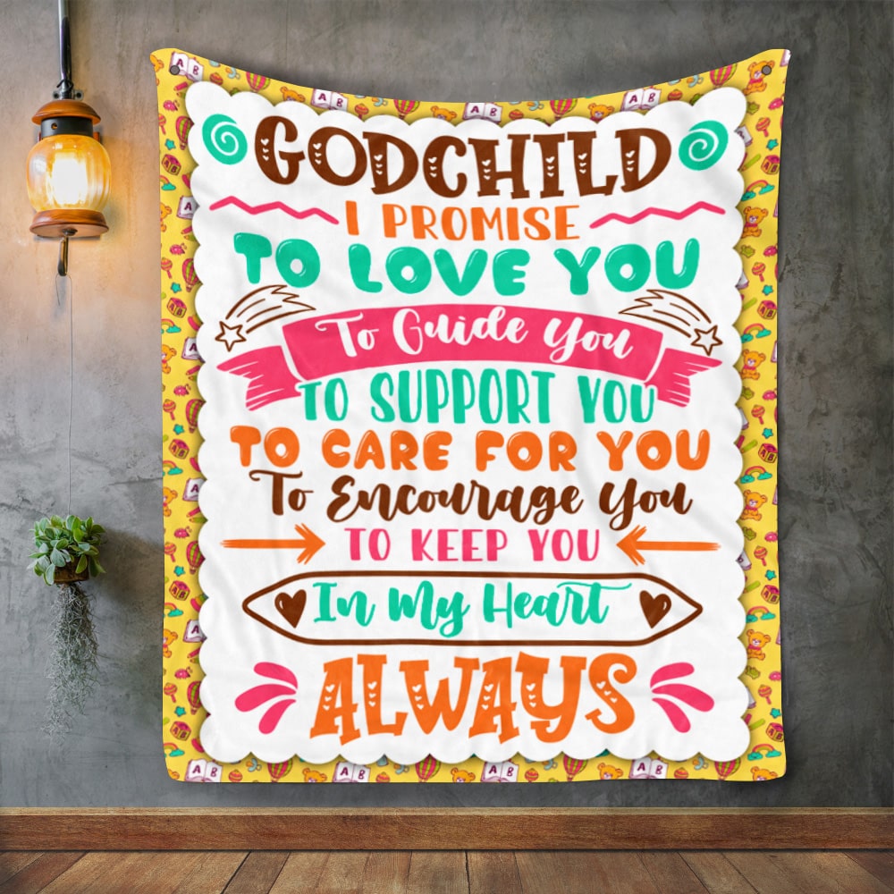 3HP. Godchild Blanket Mockup 2