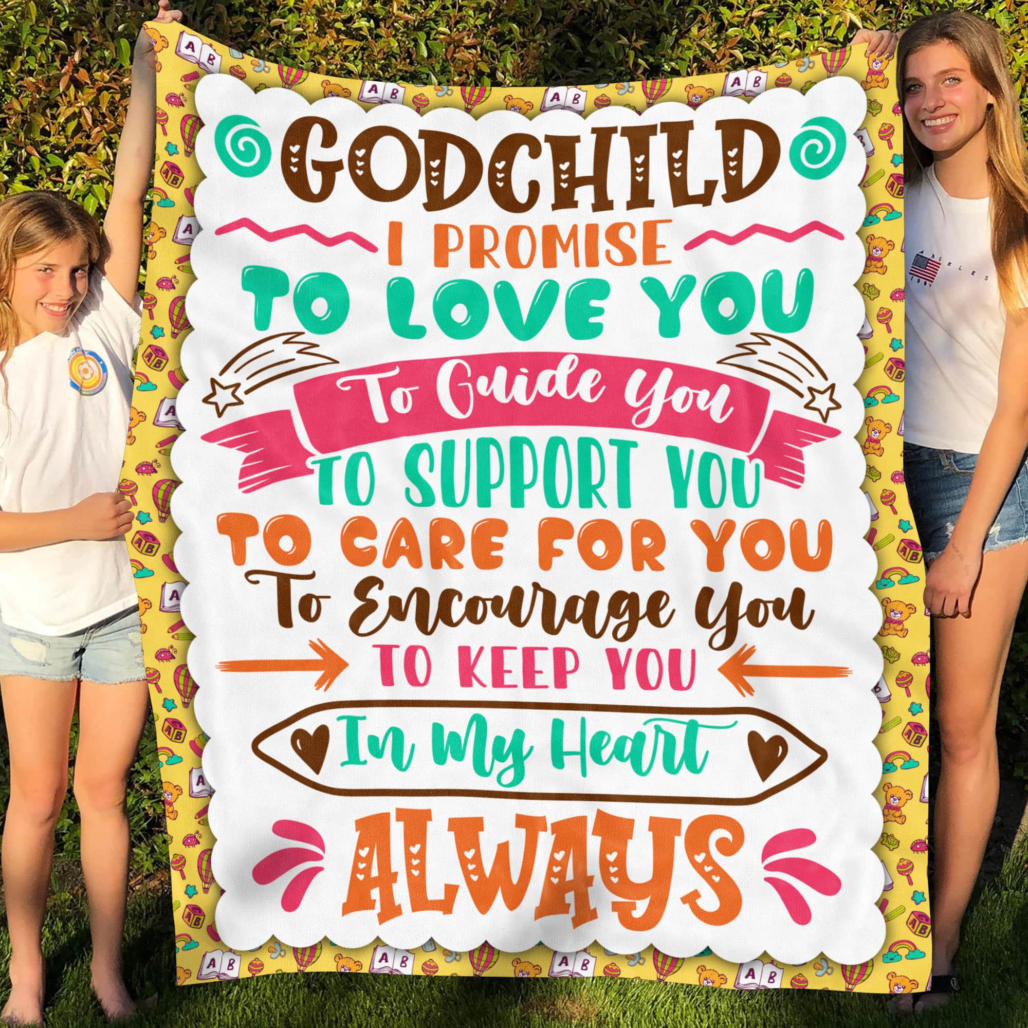 3HP. Godchild Blanket Mockup 5fx