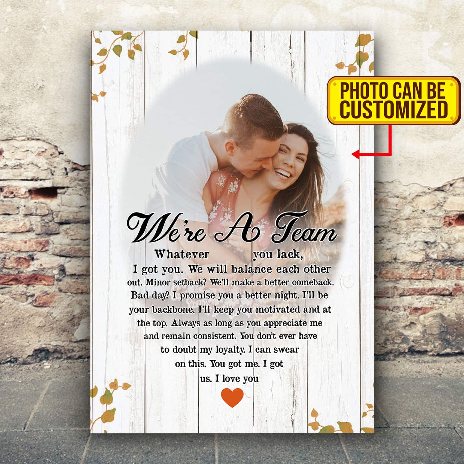 1VT. We're A Team Photo canvas mk3