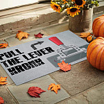 4MH. Pull The Lever Doormat mockup 9