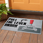 4MH. Pull The Lever Doormat mockup 1
