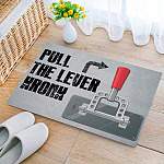 4MH. Pull The Lever Doormat mockup 2