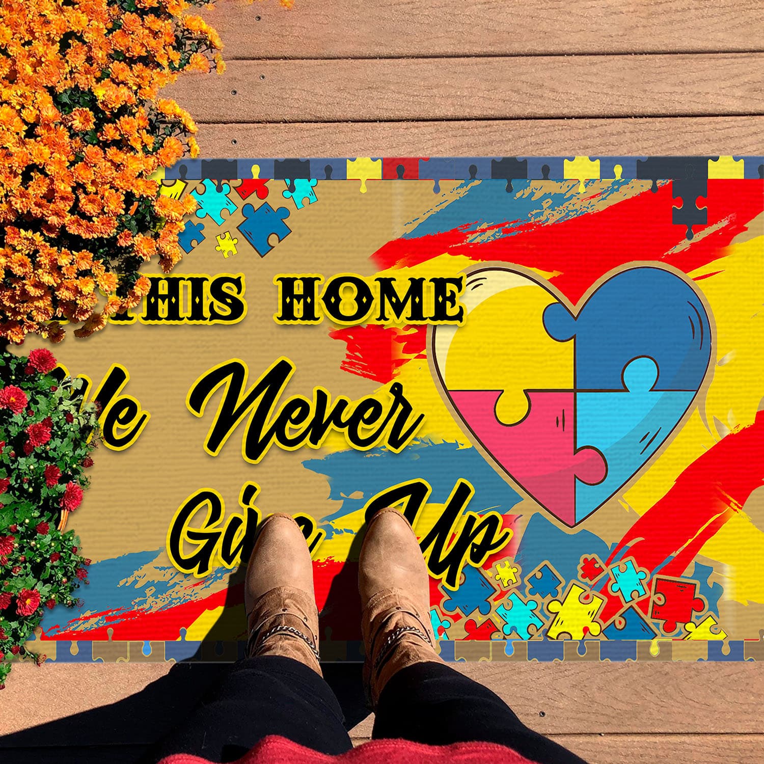 8O. In This House (5) Doormat mockup 7