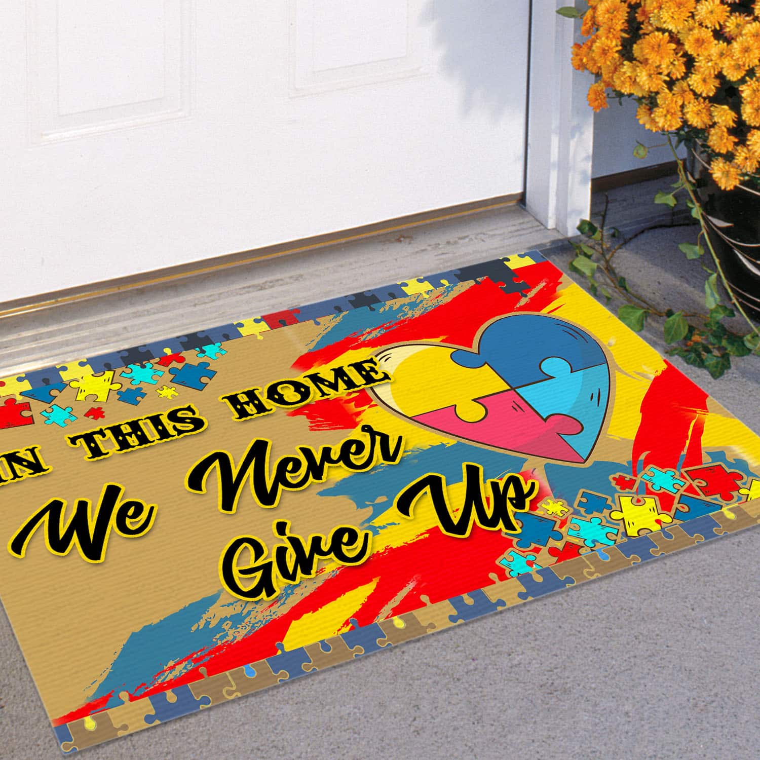 8O. In This House (5) Doormat Mockup 11