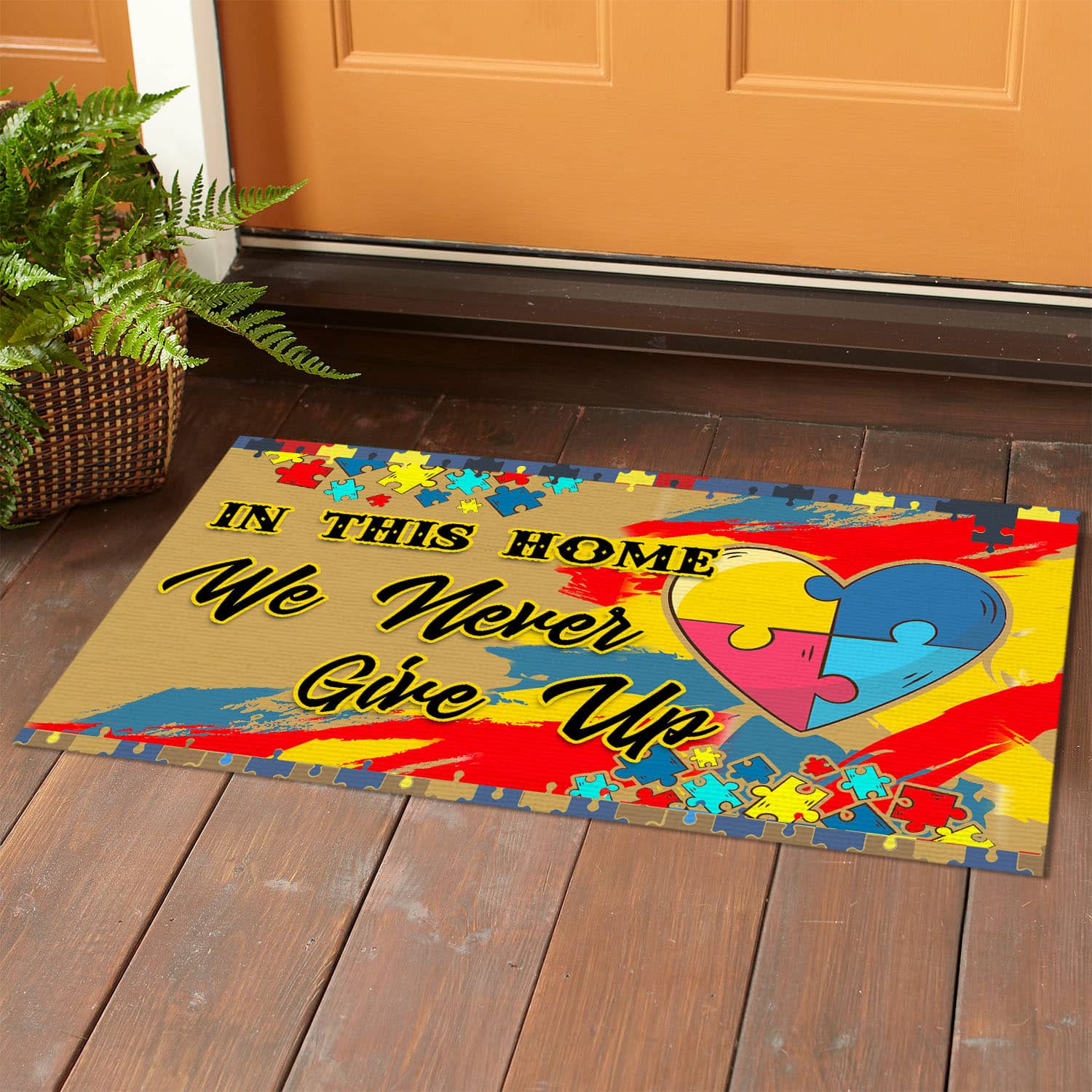 8O. In This House (5) Doormat mockup 1