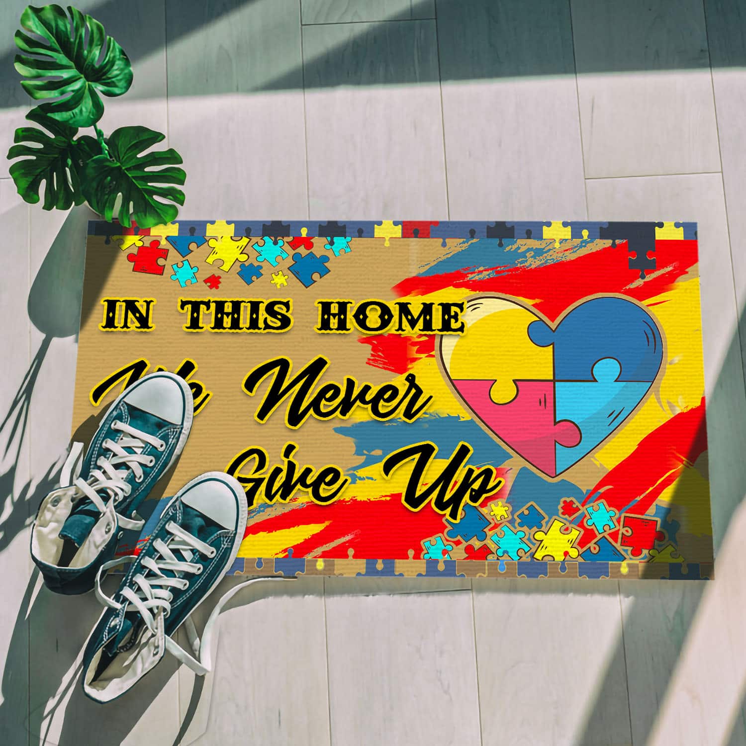 8O. In This House (5) Doormat mockup 5