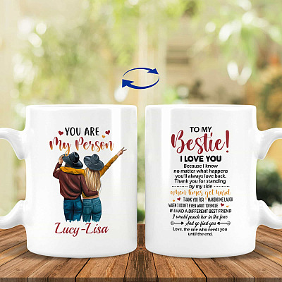 15 oz. White Mug