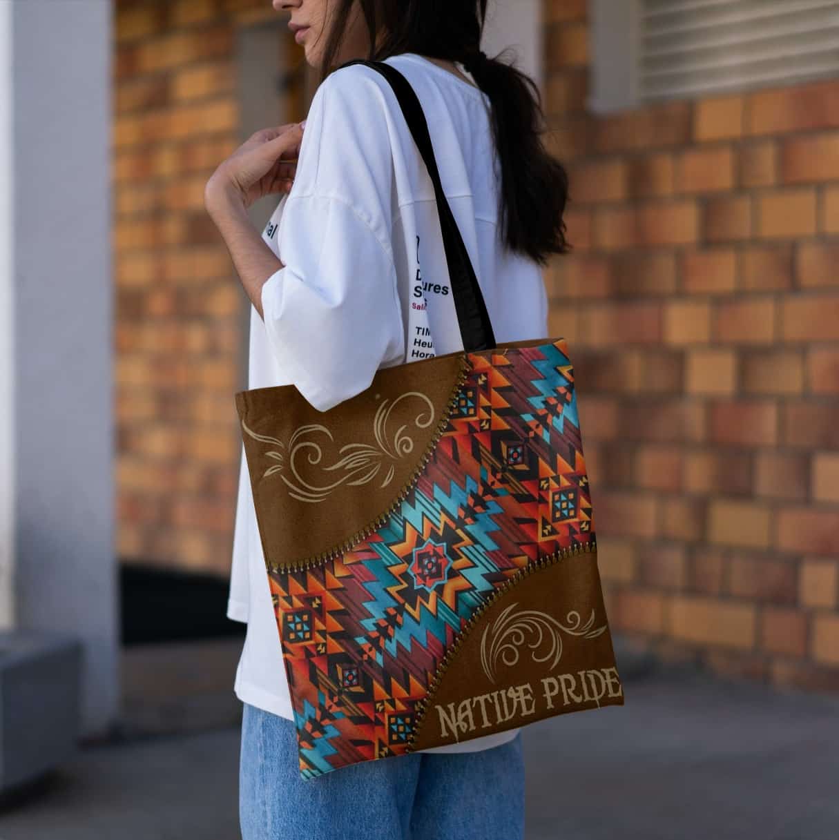 7 HG. Native Pride Tote mk