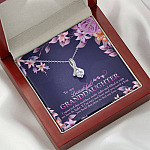 To My Beautiful Granddaughter I Squeezed This Necklace Really Tight and Fill With My Love Alluring Beauty Necklace To My Beautiful Granddaughter I Squeezed This Necklace Really Tight and Fill With My Love Alluring Beauty Necklace