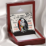 So Many In The Darkness Yet I Found You And You Found Me Love Knot Necklace