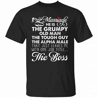 In Our Marriage Shirt, Black, Unisex T-Shirt