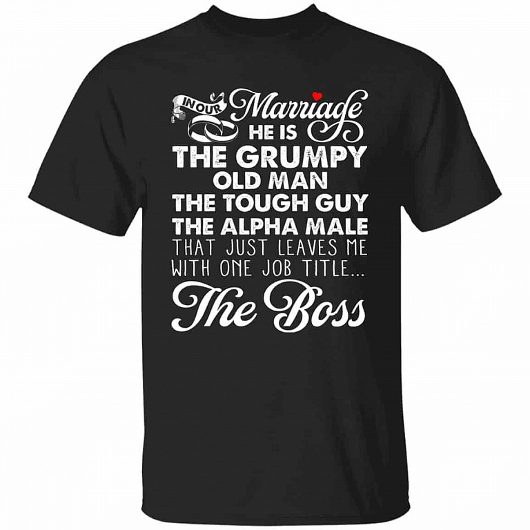 In Our Marriage Shirt, Black, Unisex T-Shirt