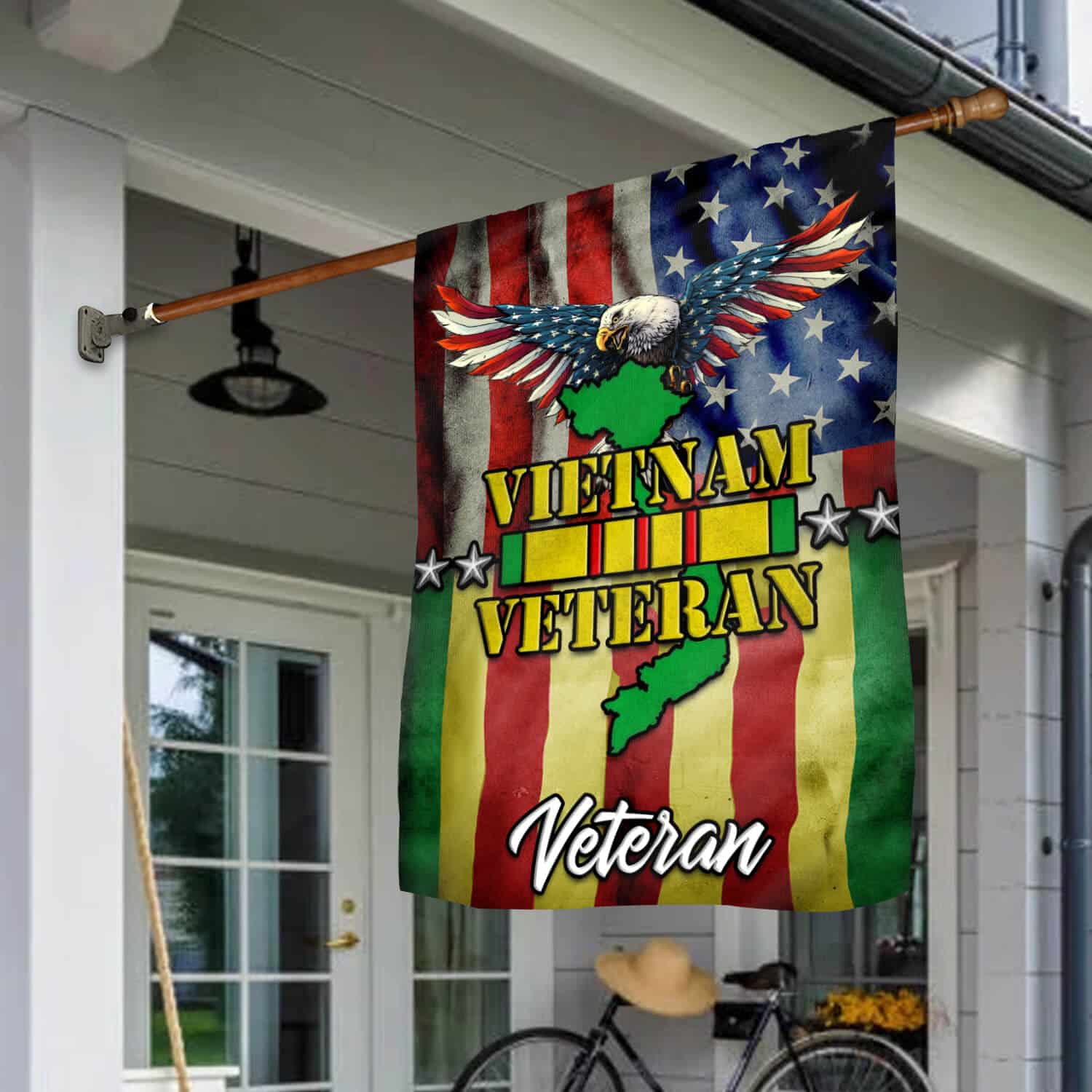 30x40 side1 House Flag Mockup 1