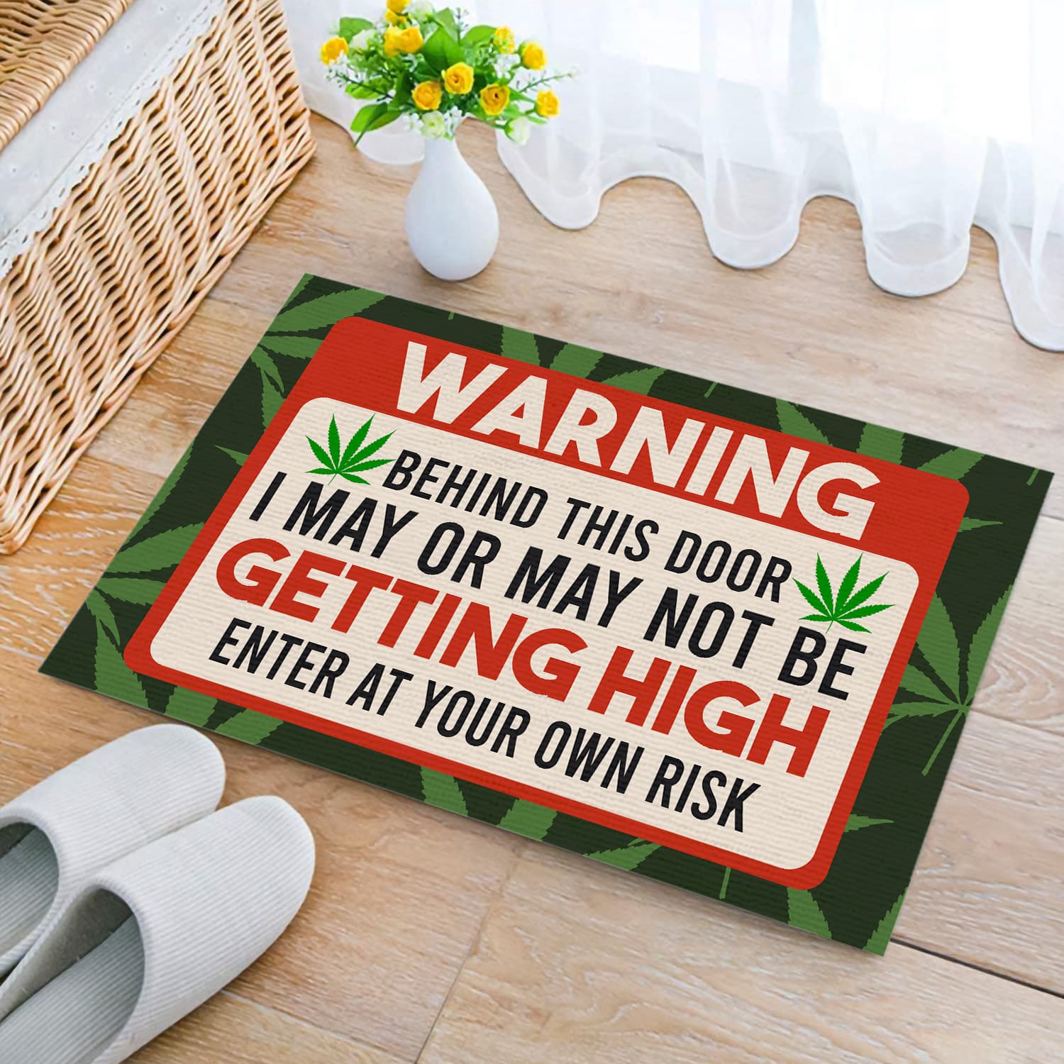 3HP. Getting Hight Doormat mockup 2