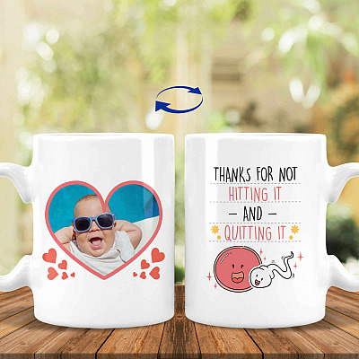 15 oz. White Mug
