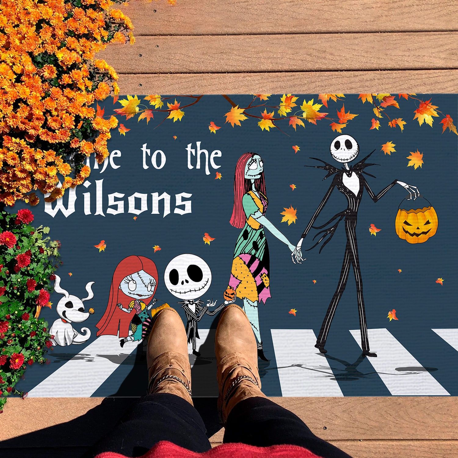 1LV. Welcome To The Doormat (Sample Design) Doormat mockup 7