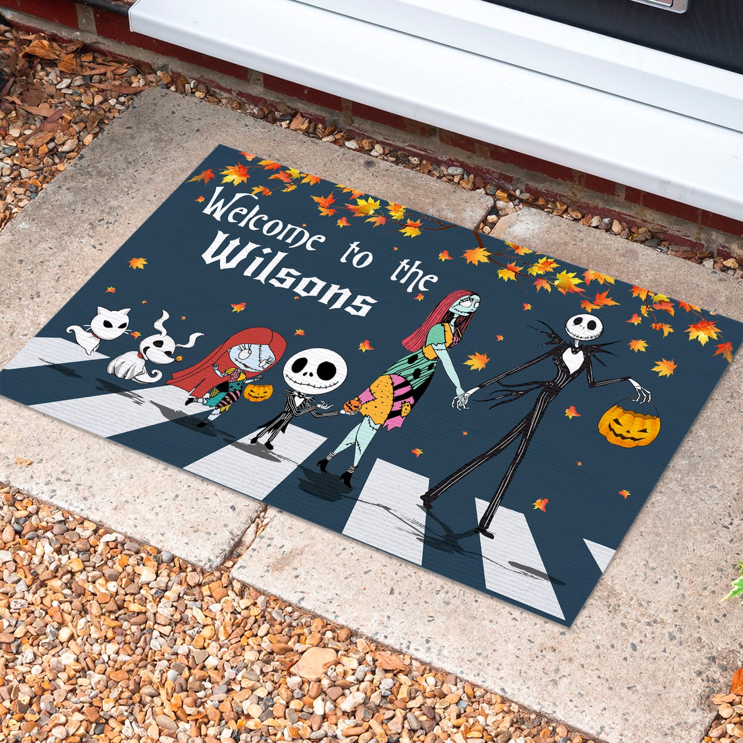 1LV. Welcome To The Doormat (Sample Design) Doormat Mockup 10