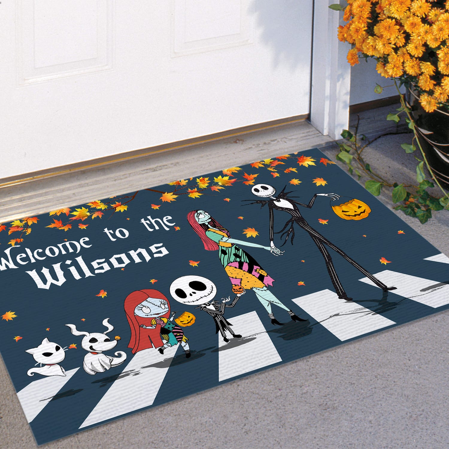 1LV. Welcome To The Doormat (Sample Design) Doormat mockup 11