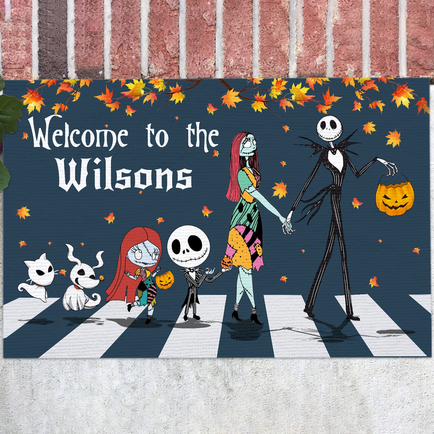 1LV. Welcome To The Doormat (Sample Design) Doormat mockup 12