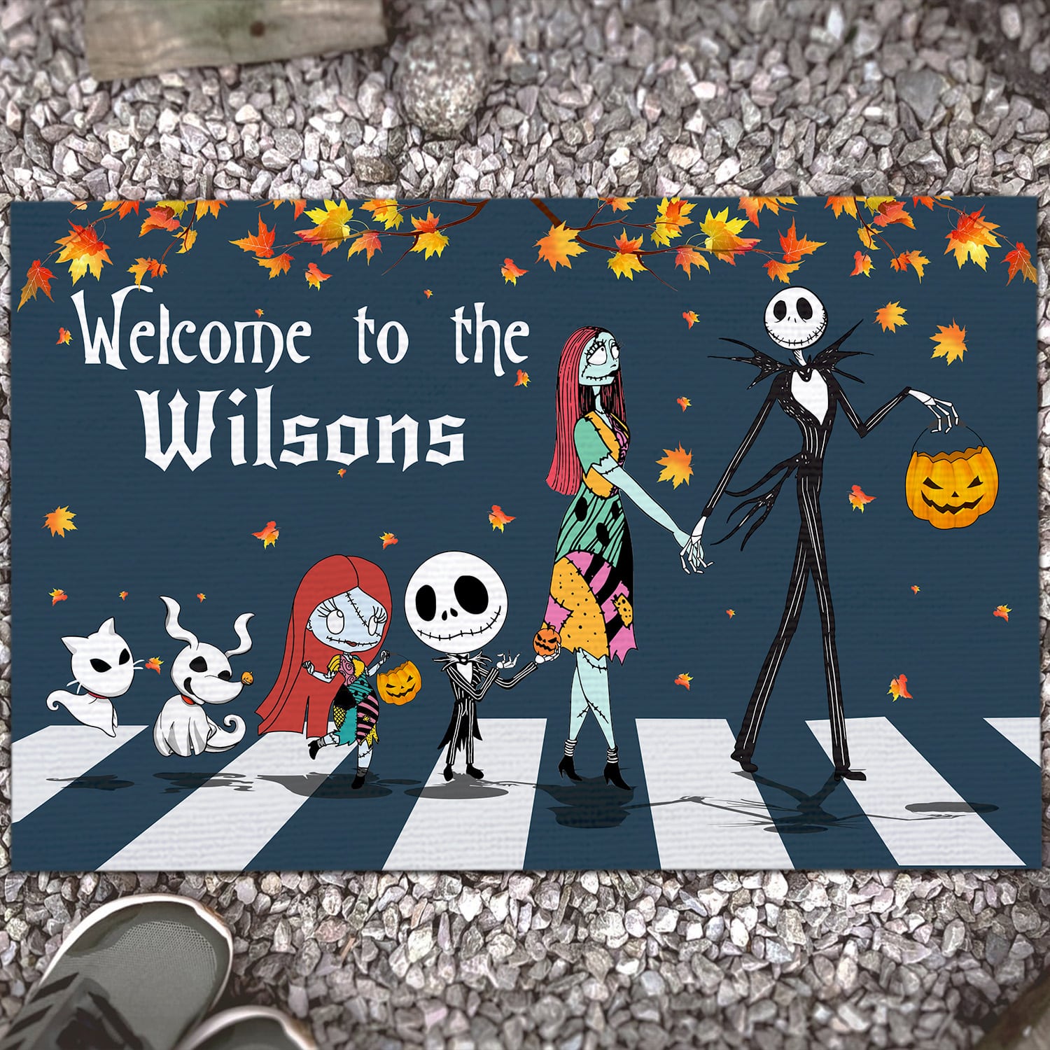 1LV. Welcome To The Doormat (Sample Design) Doormat Mockup 13