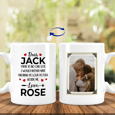 15 oz. White Mug