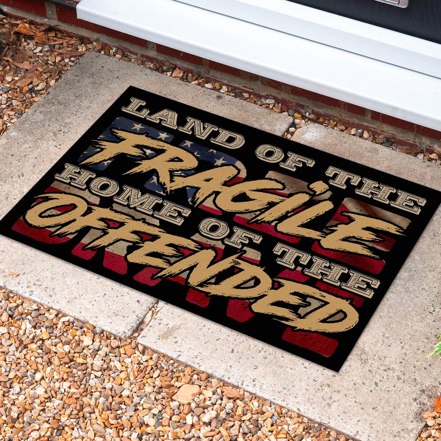 5NH. Land of Fragile Doormat (5) Doormat Mockup 10fx