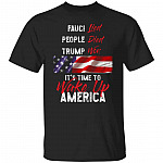 Fauci Lied Shirt, Black, Unisex T-Shirt