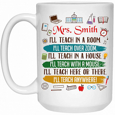 15 oz. White Mug