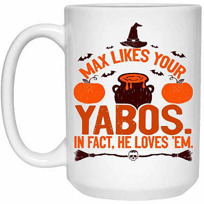 15 oz. White Mug