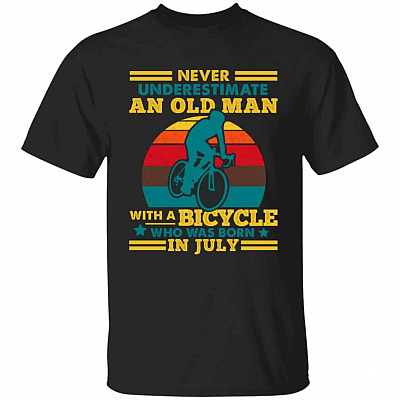 july, Black, Unisex T-Shirt