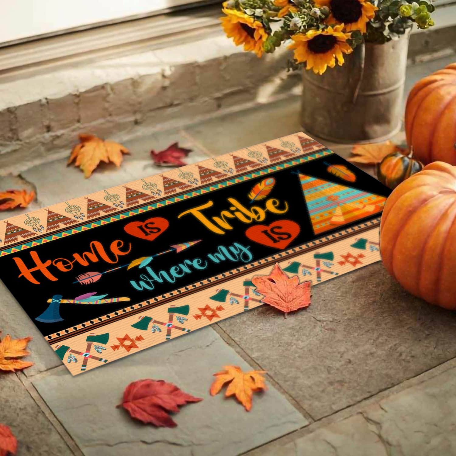 8MH. Home Tribe Doormat Doormat mockup 9