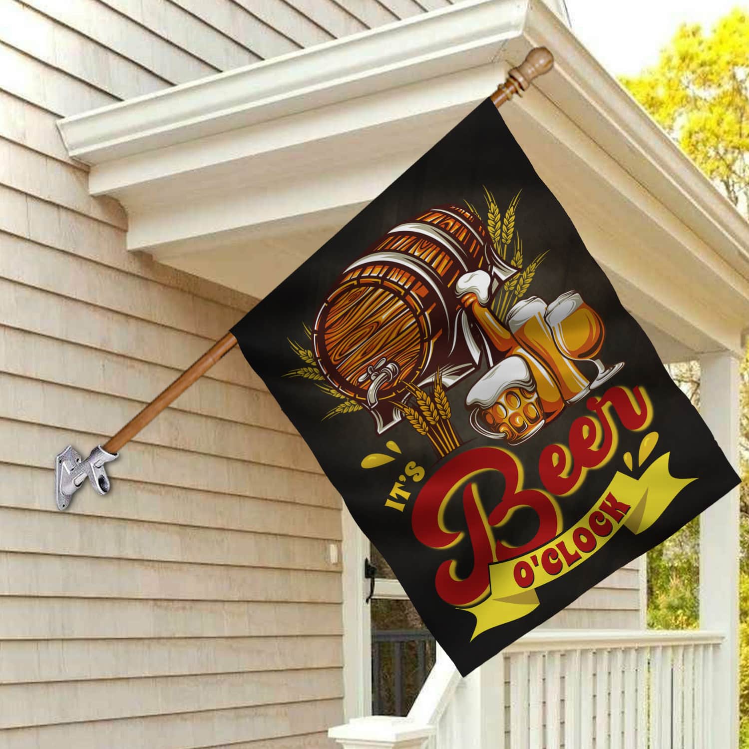 4MH. Beer Flag_30x40 House Flag Mockup 2